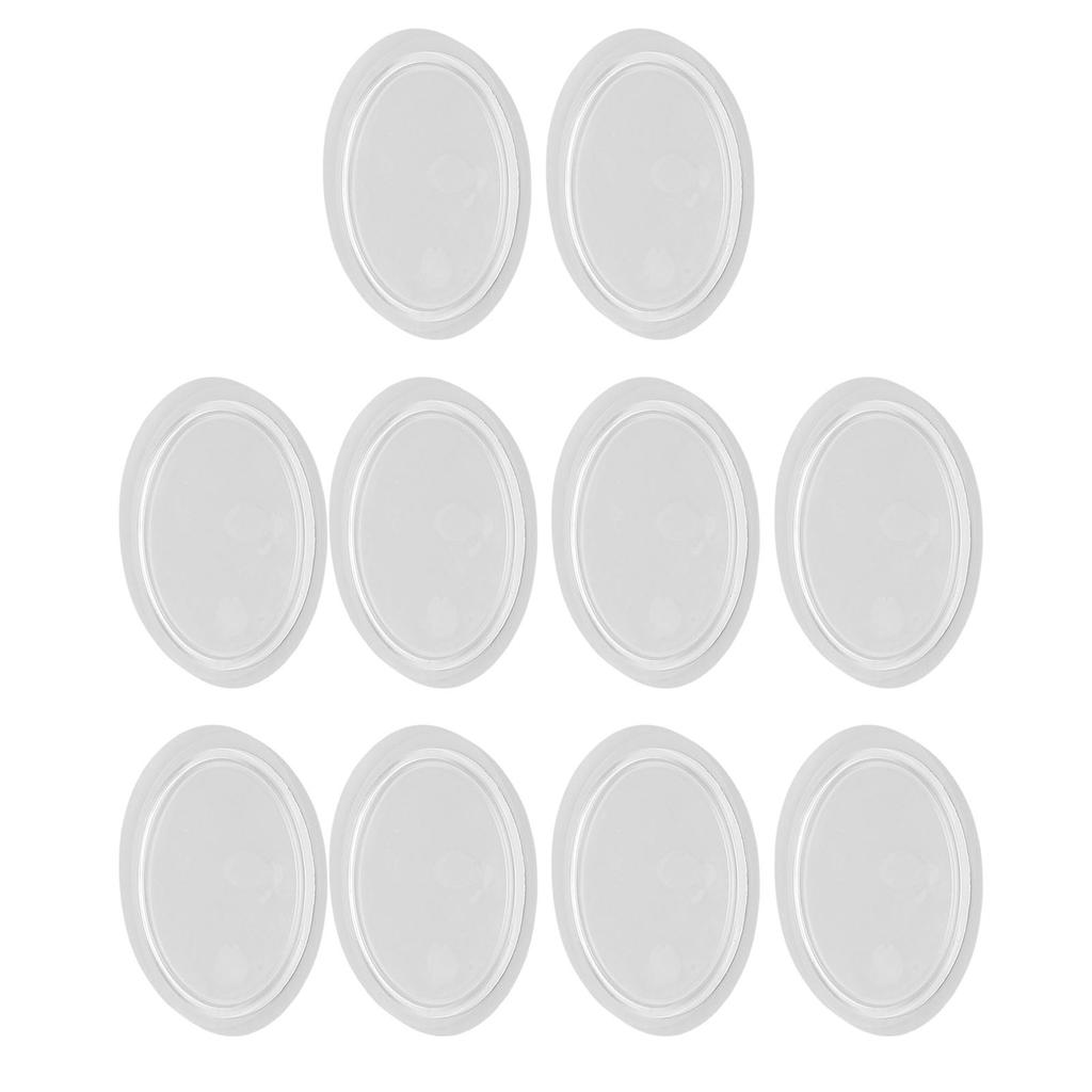 10 Pcs One Handed Gadgets Adhesive Clear One Handed Jar Bottle Lid Opener for Weak Hand