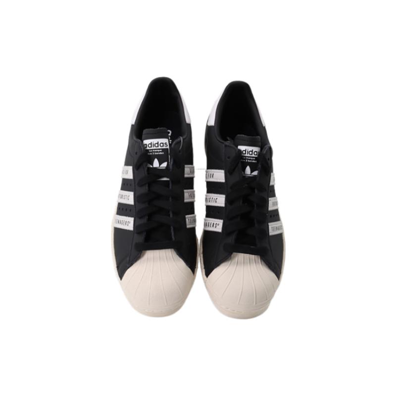 Adidas Human Made X Superstar 'Gears For Futuristic Teenagers Black' Sneakers FY0729