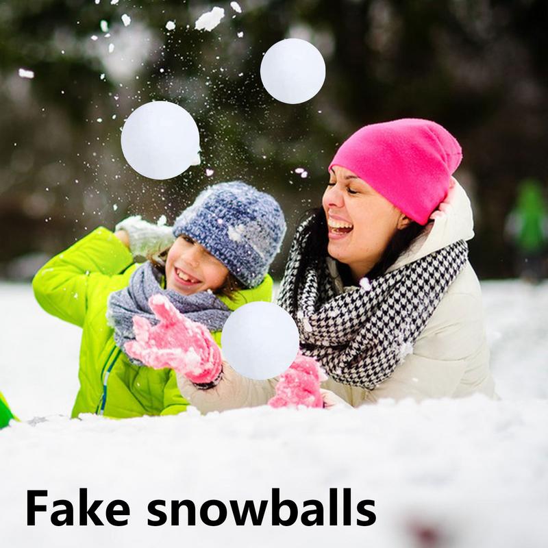 Fake Indoor Snow Balls Realistic Balls For Snow Fight 20 Pieces Ergonomic Toy For Indoors Outdoors Children Adults Village Photo