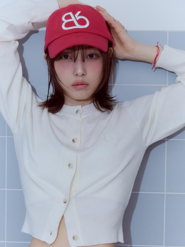Bb' BENETTON Bb Baseball Cap (Red)