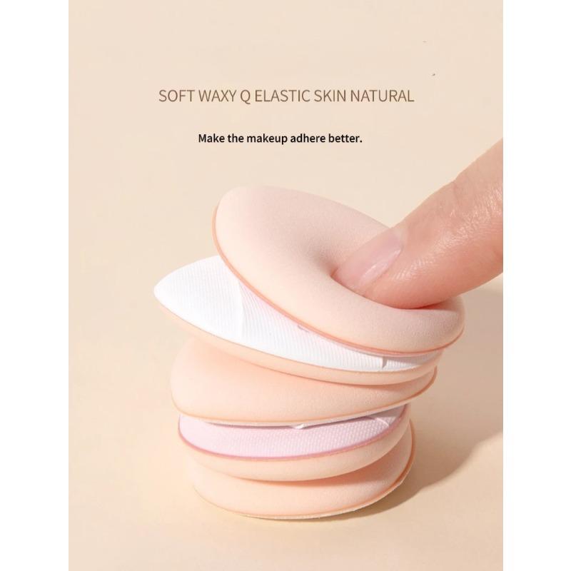 10-Pack Mini Makeup Puff Sponge - Portable Air Cushion Applicator for Foundation/BB Cream/Concealer, Multi-Use Cosmetic Tool