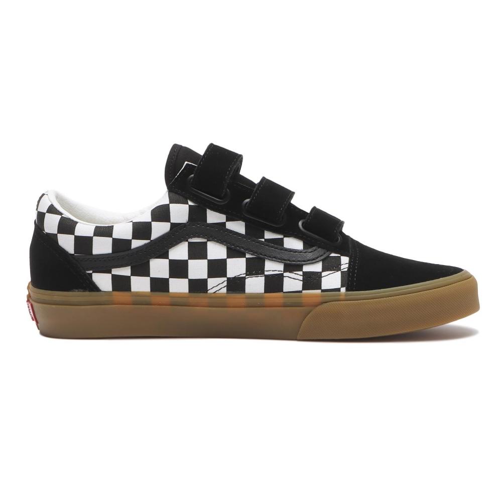 Vans Old Skool V  s.canVas Chk Vn000V34705  s.canVas Chk