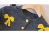 Color-Blocked Two-Piece Knit Sweater for Women - Elegant Round Neck Pullover (Spring 2026 Collection)
