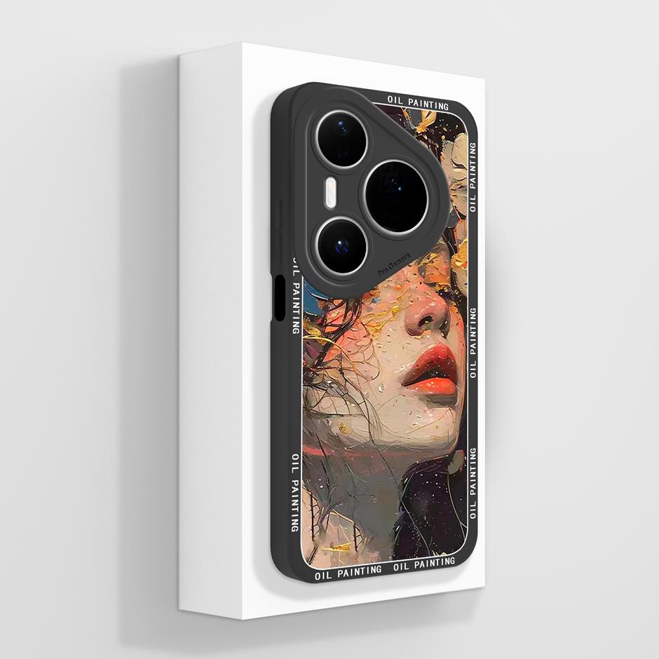 Phone Case For Huawei Pura 80 Pro Plus Ultra Fashion Butterfly Soft Liquid Silicone Protective Bumper Cover Anti Scratch Fundas