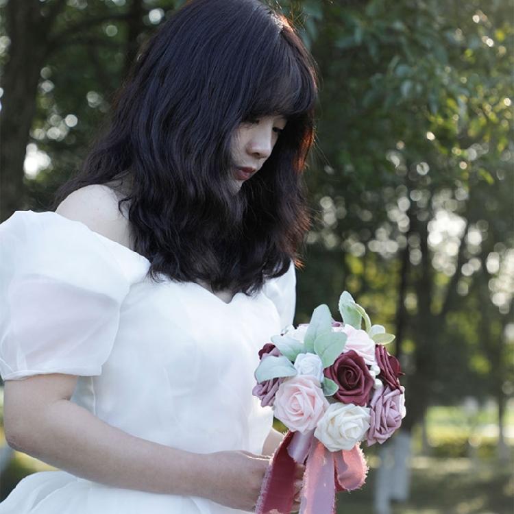 Wedding Artificial Flower Bouquet Simulation Wedding Flower Arrangement