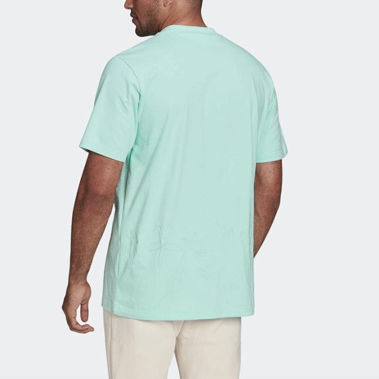 adidas Sean Wotherspoon Superturf Wendbares T-Shirt Clear Mint Herren Streetwear HI3299