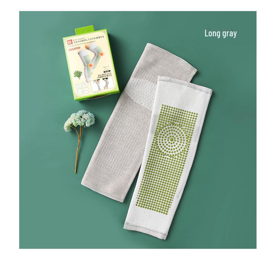 Genunchiere calde si reci cu pelin autoincalzit, jambiere unisex cu articulatii vopsite pentru protectie la frig toamna/iarna.