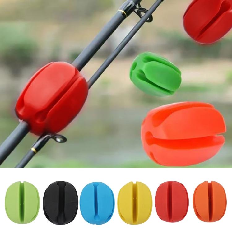 5Pcs Fishing Rod Ball Protectors NonSlip Fishing Rod Tie Fishing Tackle Part