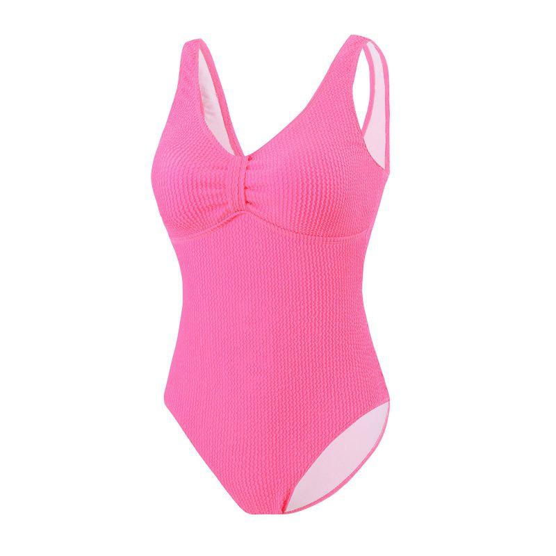 

Женский летний вязаный пляжный костюм без рукавов, цельный, треугольный купальник L