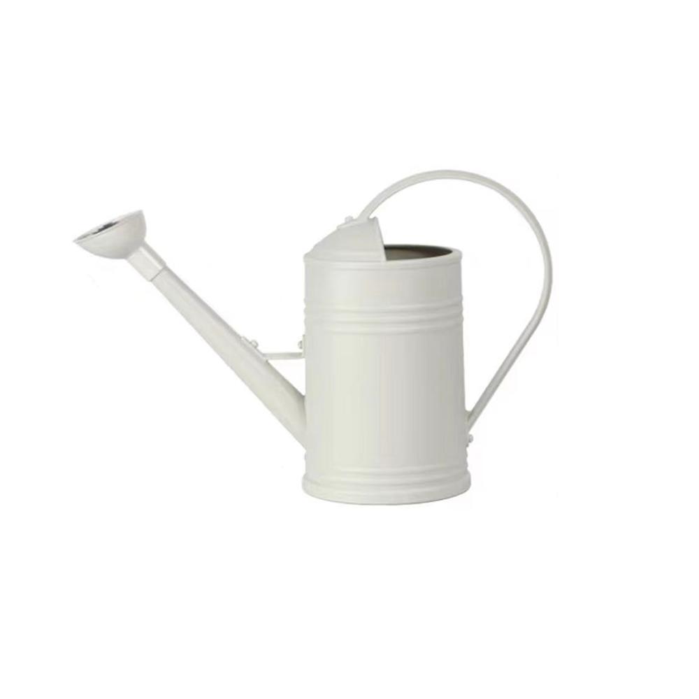 

Efficient Iron Garden Water Can Large Stainless Steel Pitcher with Comfortable Handle and Leak-Proof Spout белый