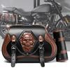 1 Pair Retro Punk Style Saddlebag Motorcycle Tool Bag Waterproof Travel Luggage Storage Bag Motorbike Over Saddles Bags