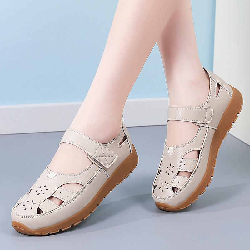 Übergröße 2025 Damen-Freizeitsandalen mit geschlossener Zehe (Größen 36-44)