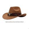 Cowboy Hat Classic Decor Wide Brim for Engagement Music Festival Role Play Party