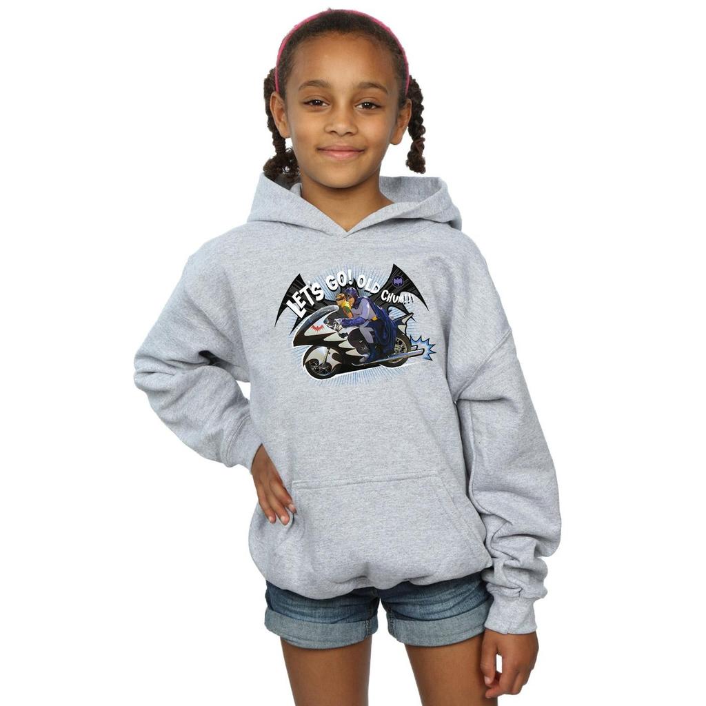 DC Comics Girls Batman TV Series Bat Bike Hoodie