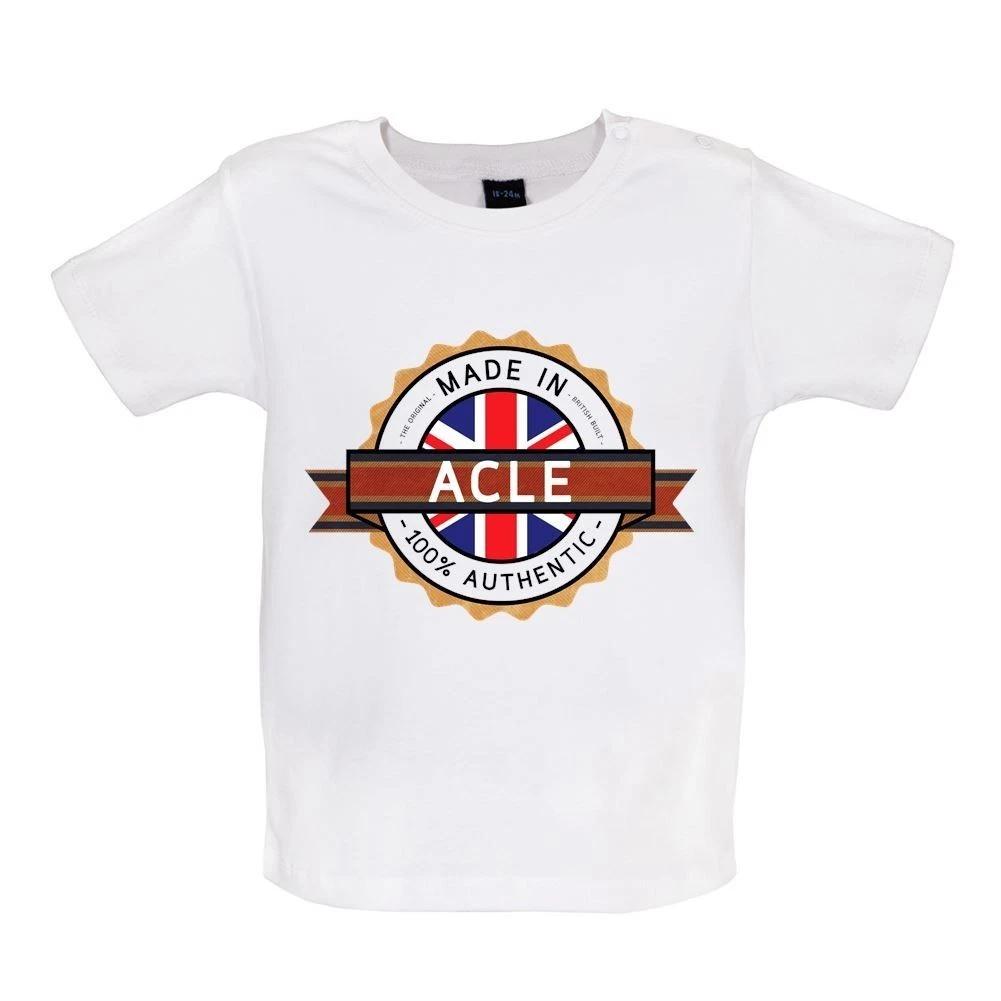 

Made In ACLE - Baby Kids Boys Girls Unisex T-Shirt / Babygrow - Town City Village Born Love Live 150