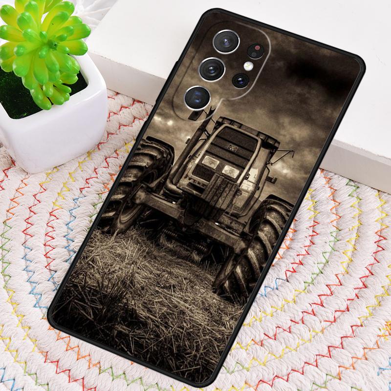 Farm Vehicle Tractor Style Phone Case for Samsung Galaxy Note 10 Pro S26 Ultra S23 S24 FE S25 S21 S22 PLUS Shockproof Cove