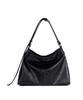 Haharchive Contour Belted Bag (Black Leather)