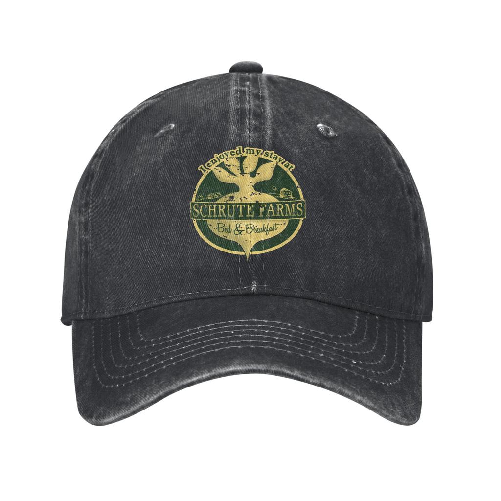 Include DUNDER MIFFLIN Baseball Cap Distressed Denim Washed The Office TV Show Snapback Cap Activities Adjustable Fit Caps Hat
