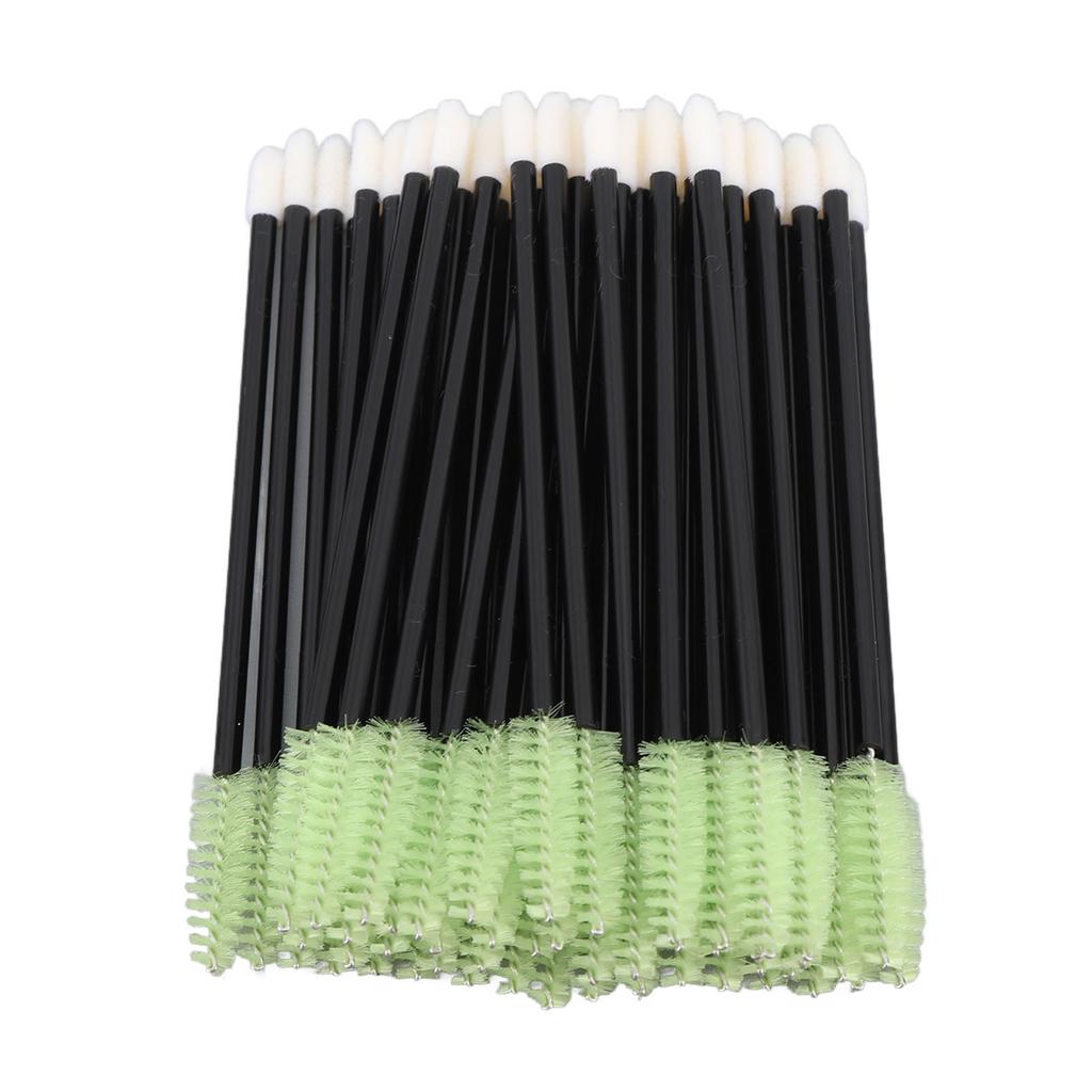 Disposable Eyelash Eyebrow Brush Double Headed Lip Brush Mascara Wands Applicators for Eyelash Extensions