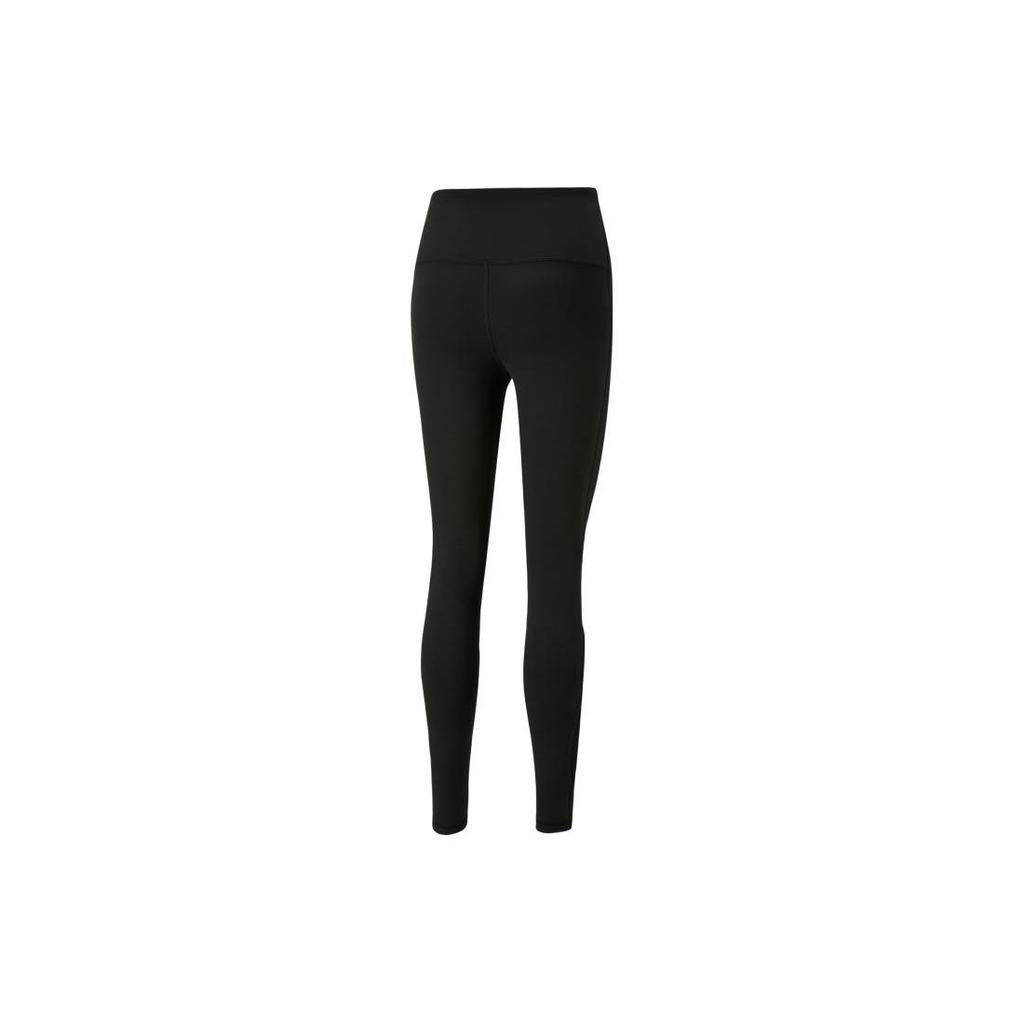 Puma Studio Ultrabare Trend Tight Solid Logo High Waist Fitness Pants Women Bottoms Black 523637-01