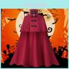 Mittelalterliche Kapuzenrobe Gotischer Langer Trenchcoat Umhang Kostüm Für Halloween Party