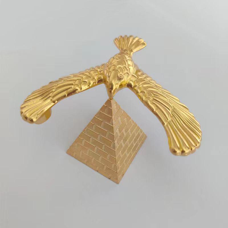 Balancevogel Metalladler Schwerkraft Mit Pyramide Kombinationsset Kinder Physische Wissenschaft Erwachsene Büro Schreibtisch Spielzeug Feiertagsgeschenke