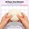 Dumpling Squishy, 2026 Squishy Dumpling Mystery Advent Countdown Calendar, Dumpling Squishies Mystery Box with 24 PCS Random Surprise Squishies