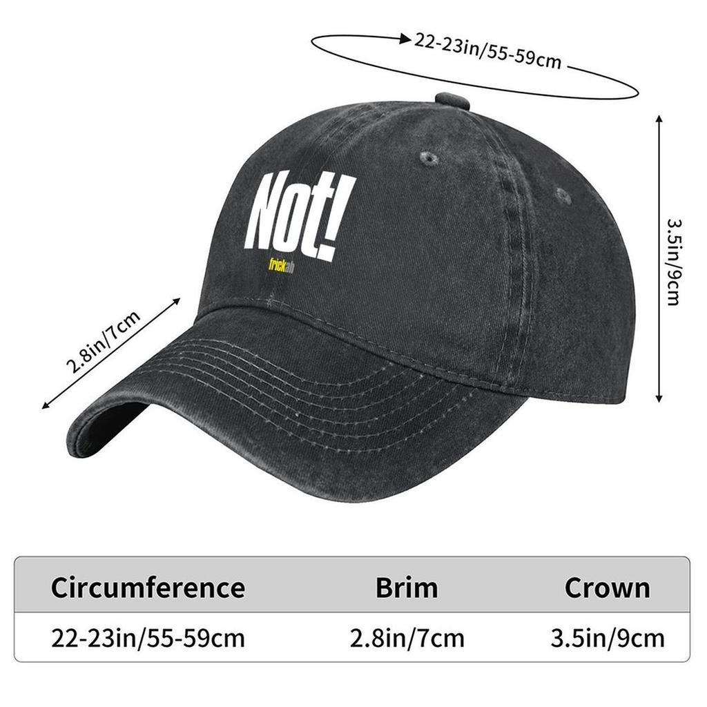 2026 Frickah Not! Baseball Cap Streetwear Hats For Men Cute Anime Hat Elegant Women's Hats Men's
