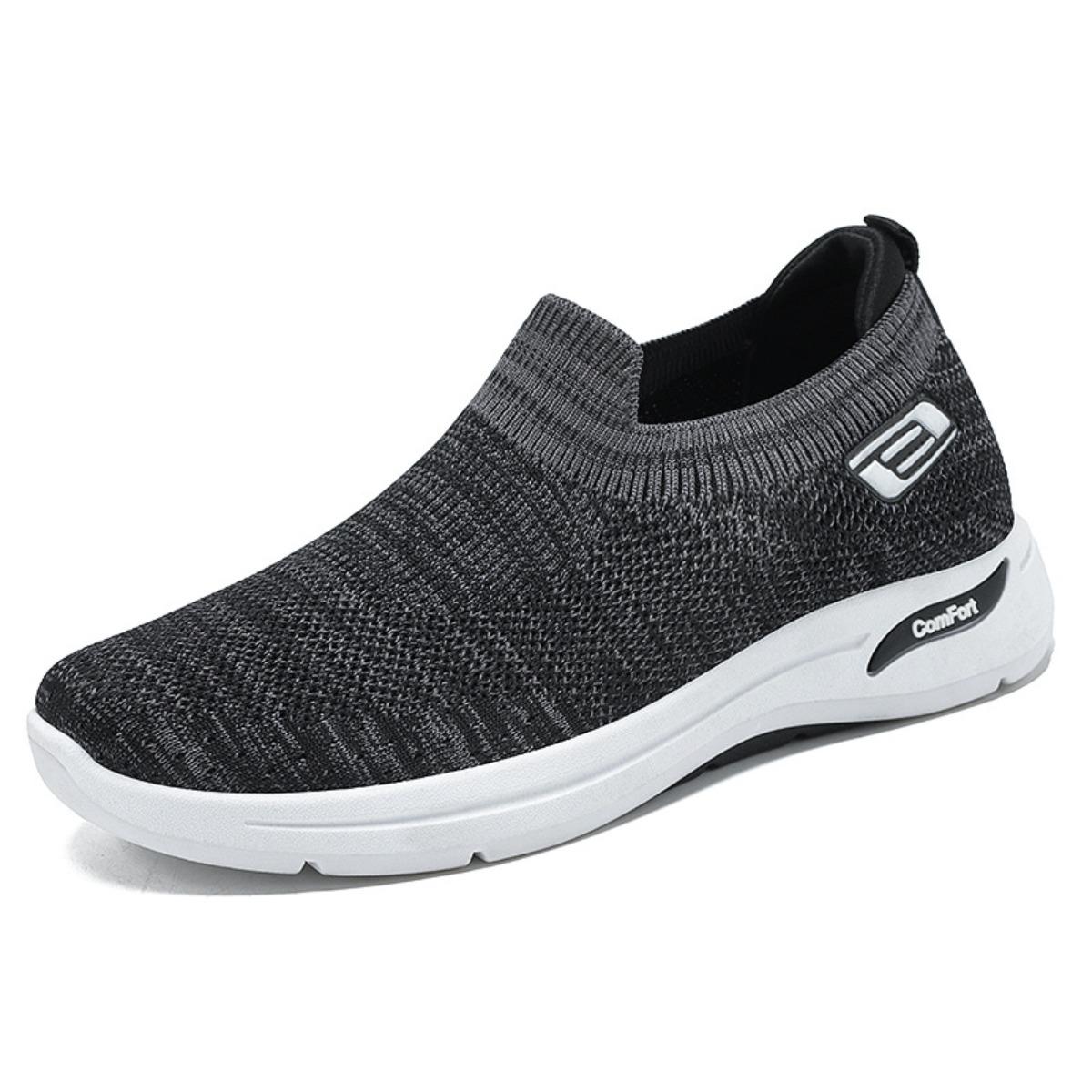 

Men s Bean Shoes Shoes Soft Soled Casual Shoes for Men 45 сірий