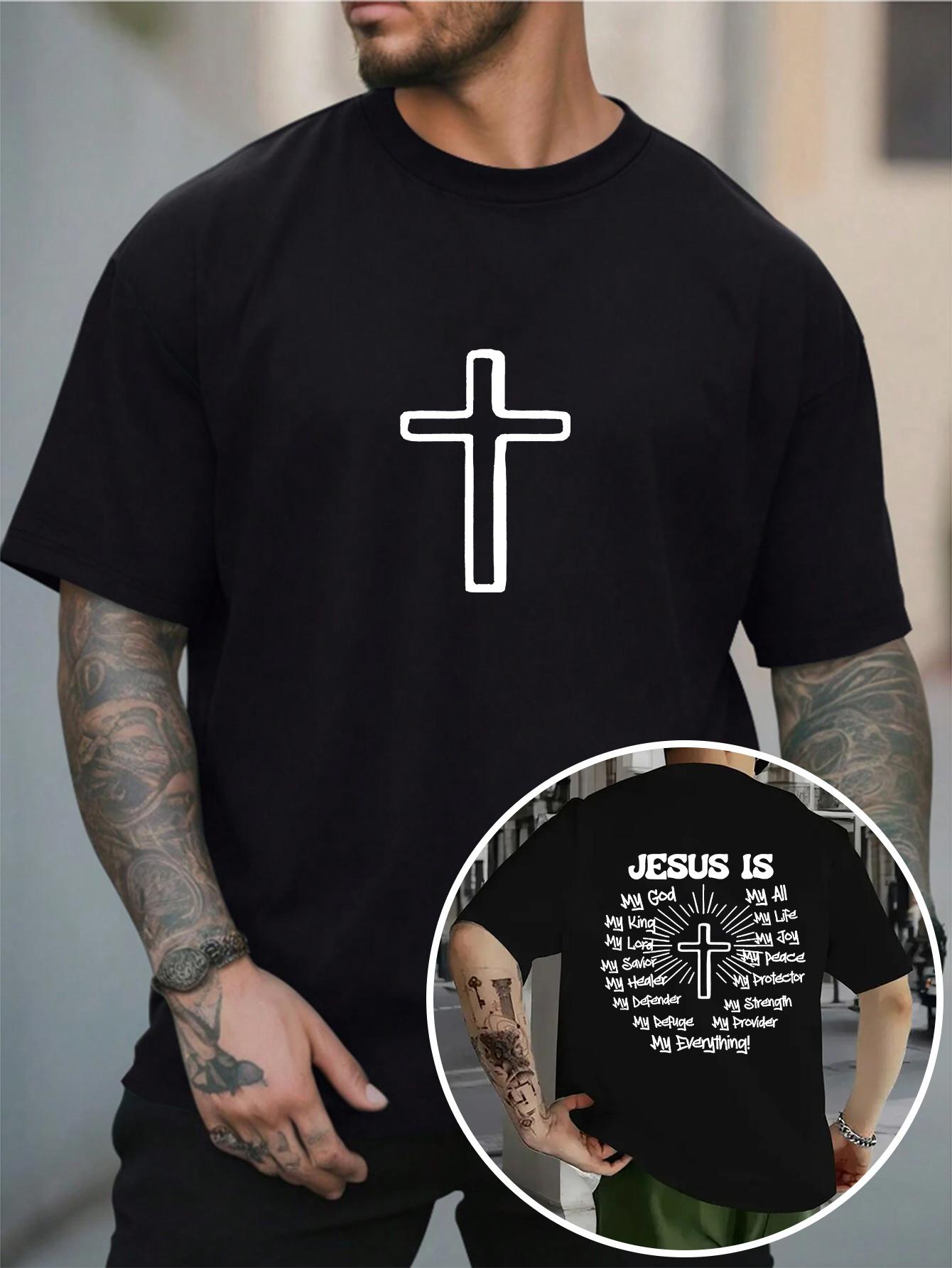 Casual Graphic T-shirt - Breathable Polyester M