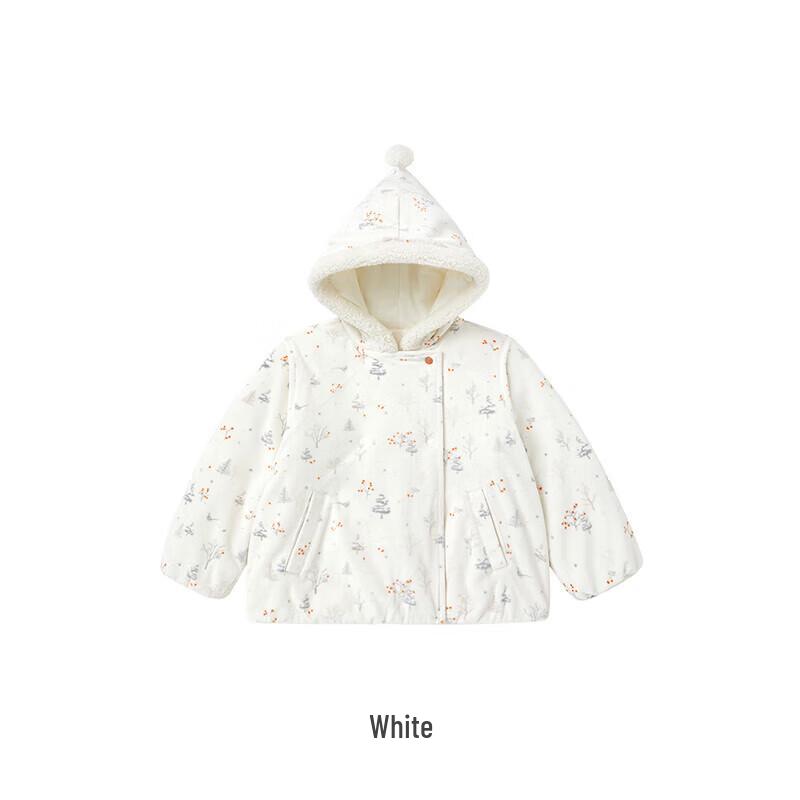 YEEHOO Girls' Winter Padded Hooded Coat