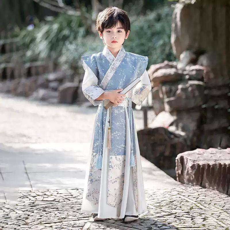 Luomeng Jungen Langarm Hanfu Kostüm