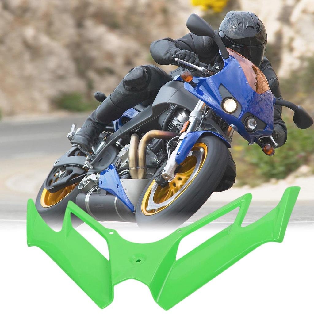 Motorcycle Front Fairing Winglets Universal Side Spoilers Dynamic Motorcycle Winglet Aerodynamic for Modification Protection