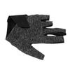 Pool Glove Left Hand Billiard Snooker Cue Sport Elastic 5 Finger Universal for Men Women Grey