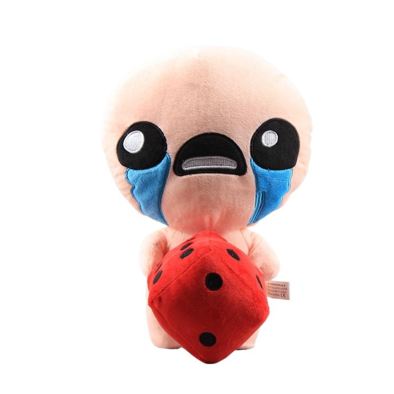 30cm The Binding of Isaac Plush Toys with Black Cat Plush Soft Stuffed Animals Toys Doll Gifts for Children Kids