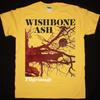 Wishbone Ash Pilgrimage 1971 Yellow T-Shirt Rock Tee