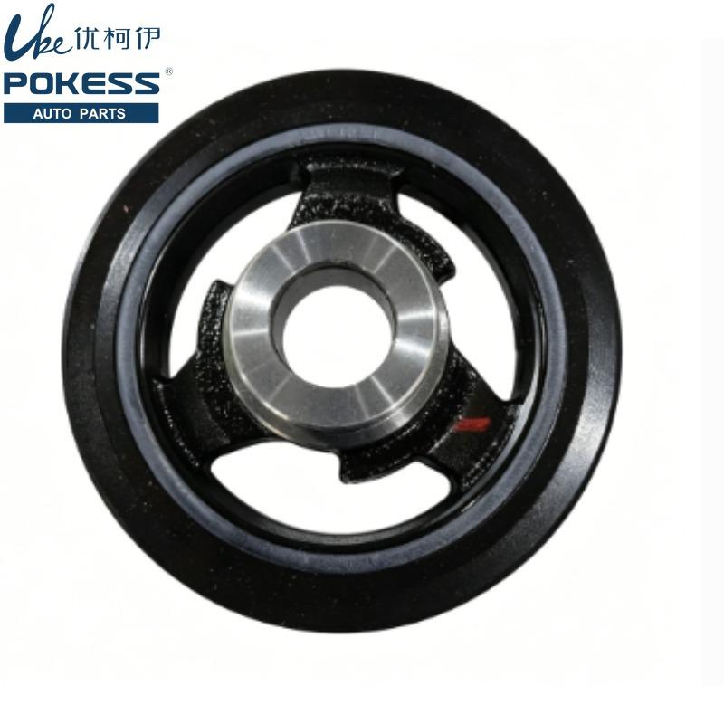 Car Engine Crankshaft Pulley Compatible For Ford EcoSport 18 Escort 19 Focus 18 1.5L GN1G6B321CA GN1G6B321AA GN1G6B321AB