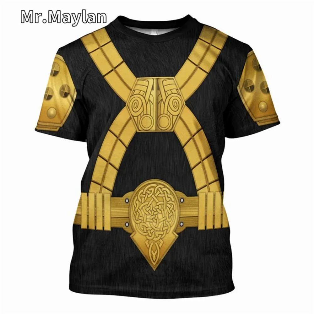Darth Vader Theme 3D Print Sports Quick-dry Breathable T-shirt Men Cosplay Street Casual Fashion Short Sleeve Clothes Top Summer
