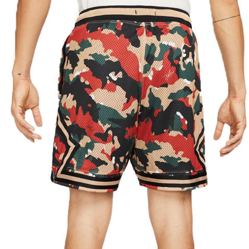 Jordan Flight Heritage Diamond Camo Mesh Breathable Sport Shorts Men Shorts Maize DC7414-245