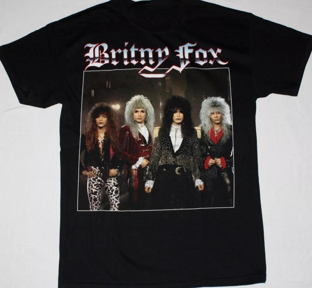 

BRITNY FOX GLAM HARD ROCK CINDERELLA WAYSTED TANGIER BLACK T-shirt 4XL