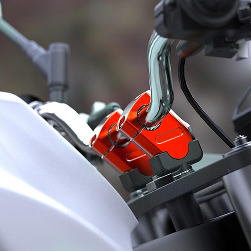 Motorcycle Handlebar Risers Aluminum Alloy Bar Risers Sports Supplies For Men Women Youth Athletes Family Friends Husband Sports