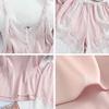 Women's Silk Satin Pajamas Set Sling Simulation Silk Pajamas Casual Wear M~XL