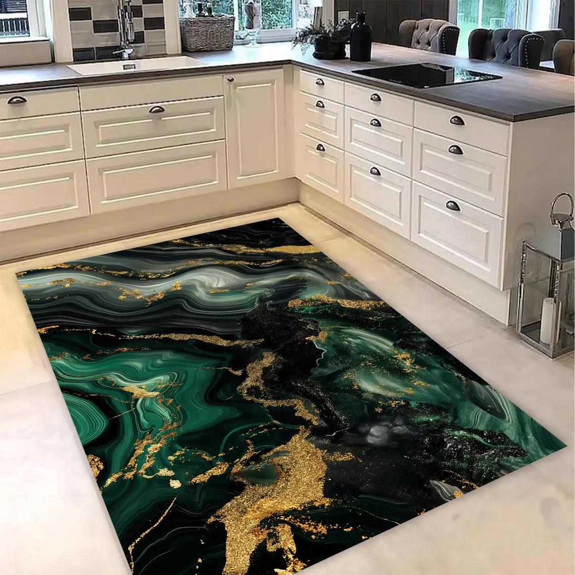 

Abstract marble Large Carpets for Living Room Abstract Decoration Home Rug Bedroom Lounge Rugs Non-slip Coffee Tables Mat 50x80cm