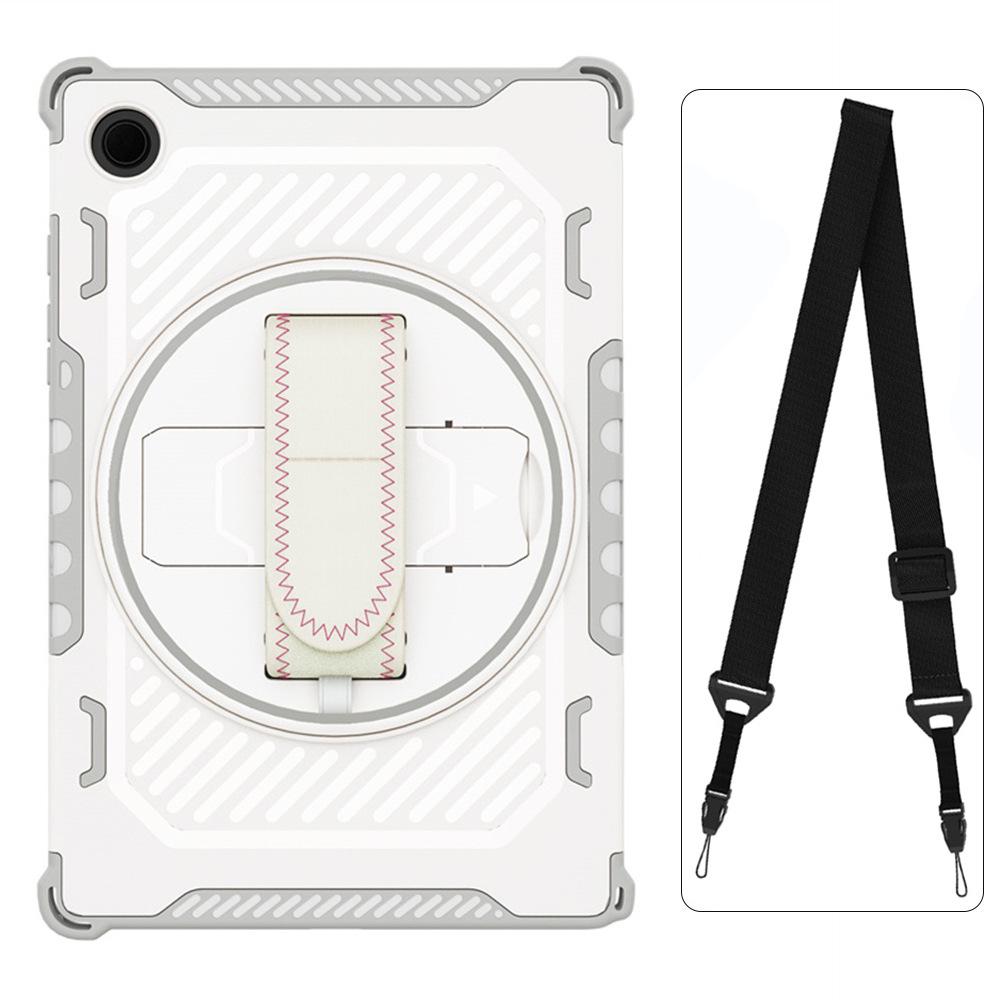 Samsung Tablet A8X/A11/A9+ Rotating Stand Case with Hand Strap