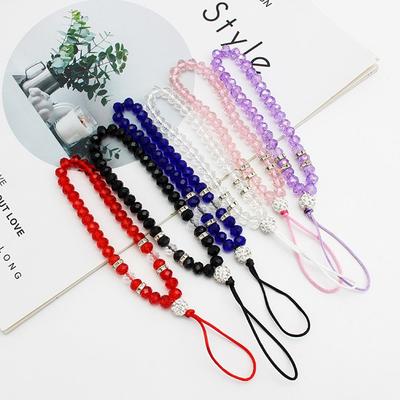 Phone Charm Key Lanyards Mobile Phone Chain Crystal Phone Straps Phone Lanyards Mobile Phone Straps