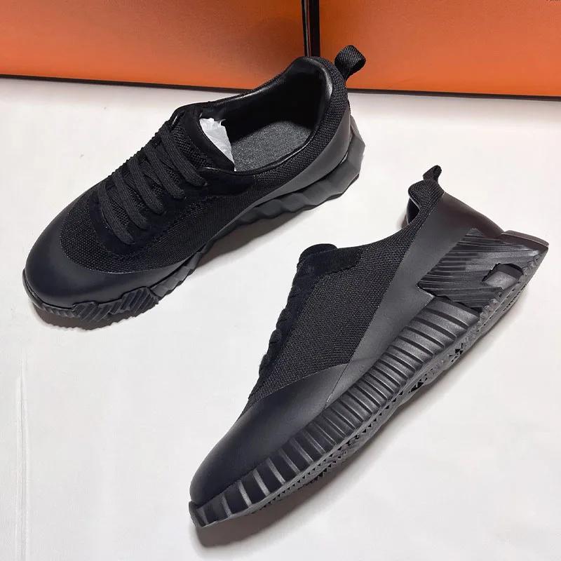 2025New Mirrored H casual sneakers, lightweight, European-style genuine leather, fashionable, unisex mesh casual shoes