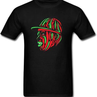 Hugogo Handsome Phife from Tribe Called Quest Black Males T-Shirt XX-Large