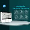WiFi Intelligent Temperature Humidity Sensors Time Large Display for Home Office Bedroom Kitchen