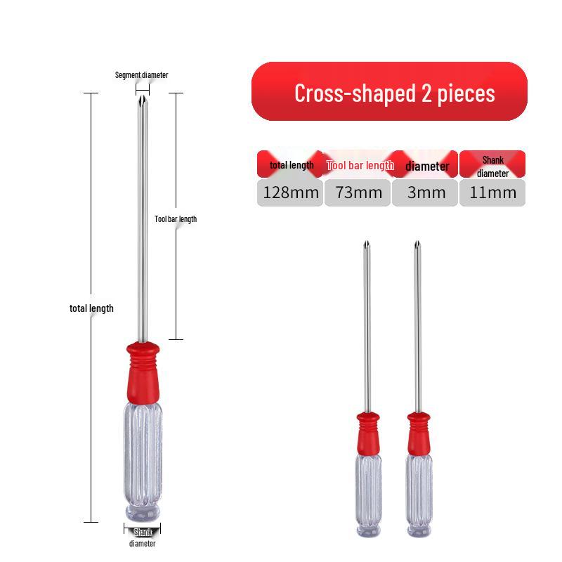 Fugang Multi-Functional 3MM Phillips Cross-Head Screwdriver: Portable & Ideal for Computer Repair.