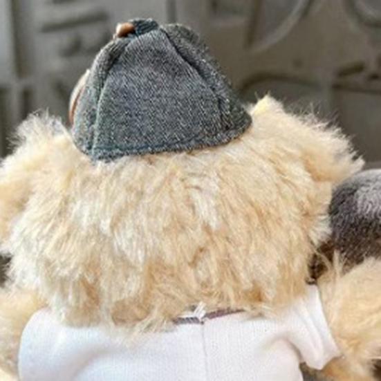 Keychain Pendant Cartoon Appearance Biscuit Bear Charm Key Chain Soft Touch Backpack Hanging Decoration